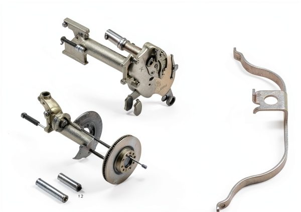Audi Brake Anti Rattle Spring Clip by CNUPSM-2