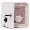 SEAFLO RV Water Inlet Hatch UV-Stabilized ABS White-2