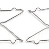 PartCatalog Front Brake Anti-Rattle Clip for Automotive-0