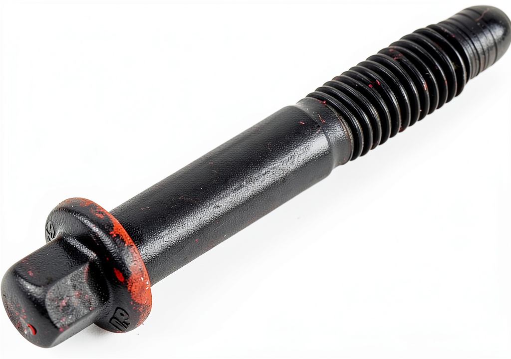 Installing GM Genuine Parts Rocker Arm Nut Machined Steel on a workbench