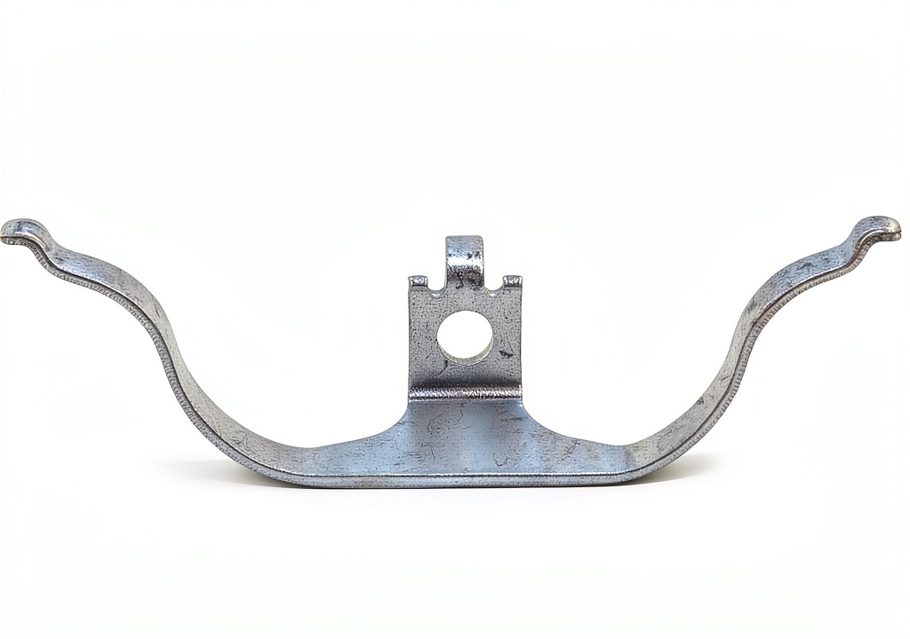 Installing Audi Brake Anti Rattle Spring Clip by CNUPSM on a wooden workbench
