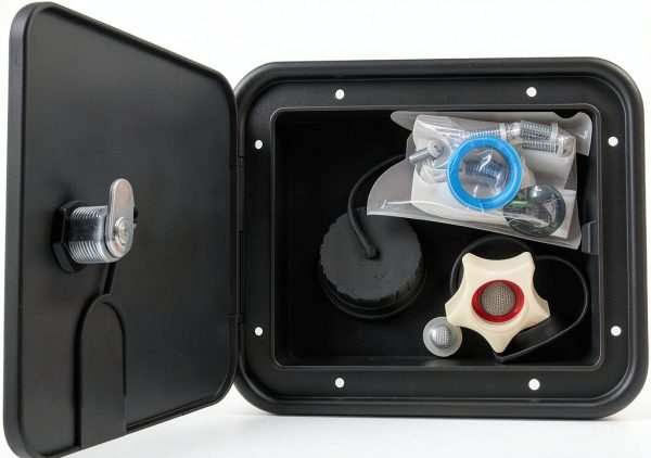 Valterra Paintable UV Stabilized Plastic Lockable Hatch-0