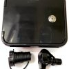 Valterra Black RV Hatch Lockable Gravity/City Water Fill A01-2004BKBU-4