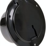 Foifatt RV Round Cable Hatch B113 Heavy‑Duty Quick‑Lock 30/50 Amp Door-0