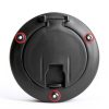 RV Murts Power Cord Hatch Cover Black 5in ABS RV Hatch-2