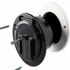 Electrical Hatch Halotronics 5‑Inch Black Heavy‑Duty HT‑EH03B-4