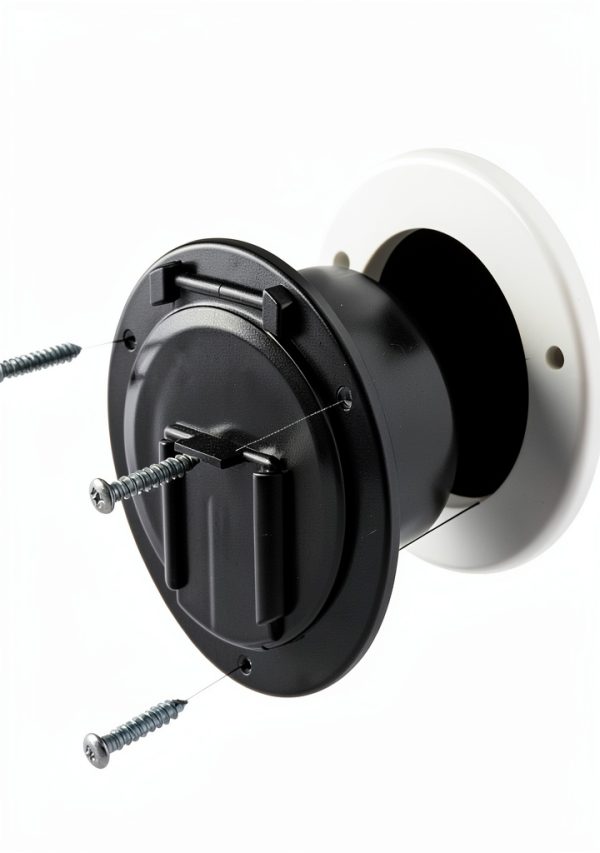 Electrical Hatch Halotronics 5‑Inch Black Heavy‑Duty HT‑EH03B-4