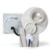 auaurly White Round Cord Hatch Cover Model 5412 Snap‑Lock Design-2