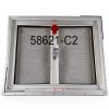 Heng's Aluminum RV Access Hatch White 18x25 Model 58621-C2-ES-1