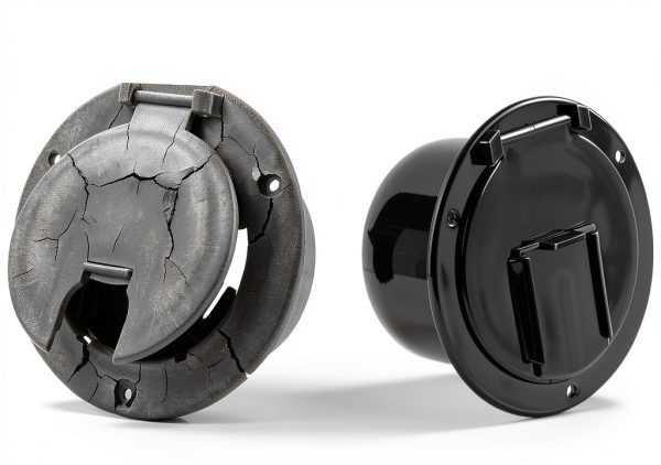 Electrical Hatch Halotronics 5‑Inch Black Heavy‑Duty HT‑EH03B-7