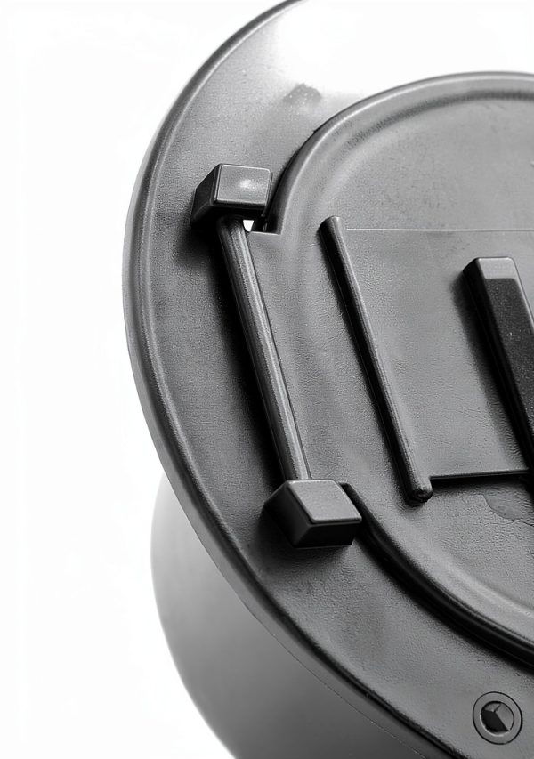 Electrical Hatch 4x4x2 Snap Lid HT-EH02B by Halotronics Black/White-8
