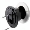 Electrical Hatch 4x4x2 Snap Lid HT-EH02B by Halotronics Black/White-4