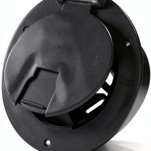 Vermin Door Black Metal RV Hatch Snap Lock 541-3-A by JR Products-0