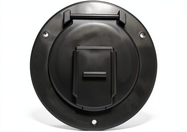 Valterra Heavy Duty RV Access Hatch 4-1/4" UV-Stabilized Plastic Cover-0