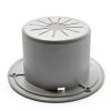 auaurly White Round Cord Hatch Cover Model 5412 Snap‑Lock Design-1