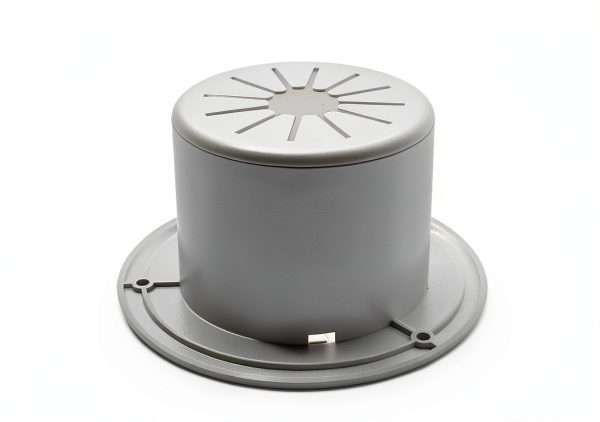 auaurly White Round Cord Hatch Cover Model 5412 Snap‑Lock Design-1