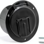 Electrical Hatch Halotronics 5‑Inch Black Heavy‑Duty HT‑EH03B-0