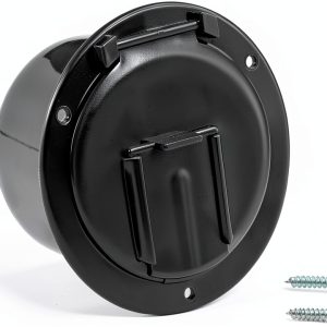 Electrical Hatch Halotronics 5‑Inch Black Heavy‑Duty HT‑EH03B-0