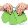 Flexible Resin Spreaders Set Zdspoxy Reusable Plastic Scrapers GB-3-4