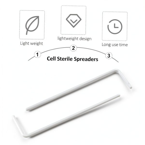 Cell Spreaders ULTECHNOVO Glass Coating Rod Set L-Shape 3Pcs-5