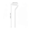LIFKOME 4pcs Glass Cell Spreader Rods Borosilicate Glass Smooth Finish Laboratory Cell Spreading Bars for Wide Spreading and Agar Plate Coating in Science Labs-1