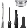 GORGECRAFT 18PCS Pollen Scrapers Kit with Brushes, Metal Spatulas-1