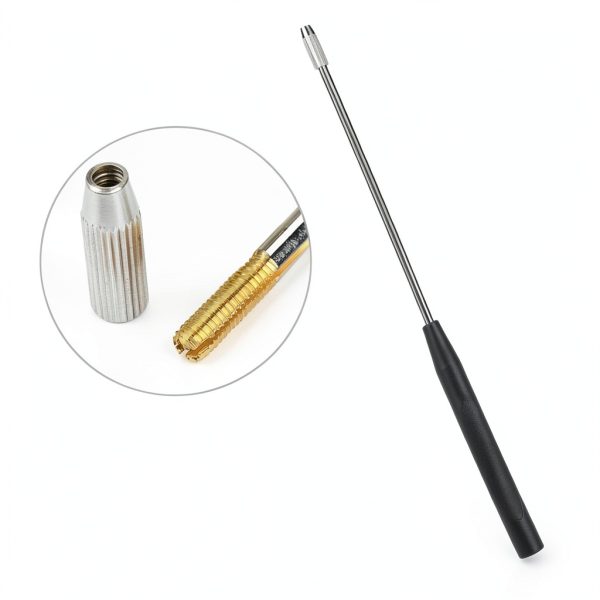 Fydun Microbiology Inoculating Rod, Copper, Black with Red Accents-0