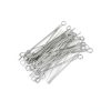 Inoculating Loop Nichrome Tips, 50PCS Nickel Chromium Wire Reusable Inoculating Loop Holders Nichrome Needle Tips Inoculation for Laboratory Classroom(3mm)-3