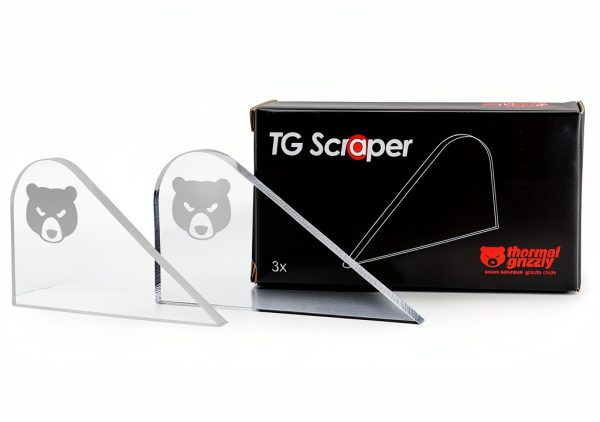 Thermal Grizzly TG Scraper 3‑Pack Acrylic Precision for CPU Delidding-0