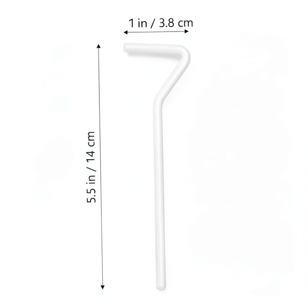 GARVALON 6mm Cell Spreader Kit 4pcs Glass Coating Rods Lab Use-5