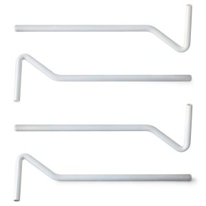 LIFKOME 4pcs Glass Cell Spreader Rods Borosilicate Glass Smooth Finish Laboratory Cell Spreading Bars for Wide Spreading and Agar Plate Coating in Science Labs-0