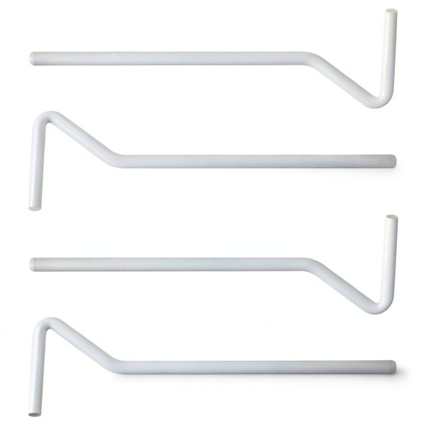 LIFKOME 4pcs Glass Cell Spreader Rods Borosilicate Glass Smooth Finish Laboratory Cell Spreading Bars for Wide Spreading and Agar Plate Coating in Science Labs-0