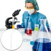 LIFKOME 4pcs Glass Cell Spreader Rods Borosilicate Glass Smooth Finish Laboratory Cell Spreading Bars for Wide Spreading and Agar Plate Coating in Science Labs-6