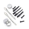 GORGECRAFT 18PCS Pollen Scrapers Kit with Brushes, Metal Spatulas-3