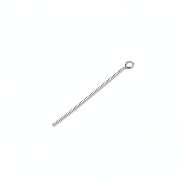 Inoculating Loop Nichrome Tips, 50PCS Nickel Chromium Wire Reusable Inoculating Loop Holders Nichrome Needle Tips Inoculation for Laboratory Classroom(3mm)-6