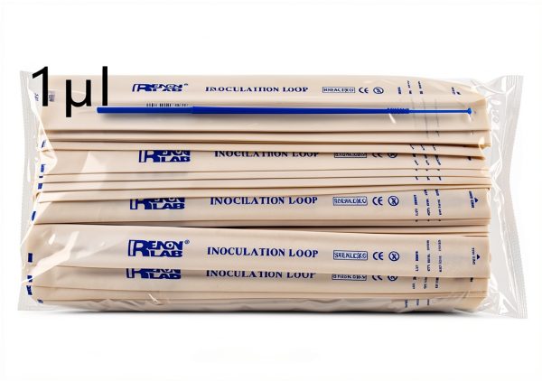 Inoculating Loops Renon 100 Count 1μl Sterile EO ABS Disposable-0