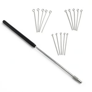 Reusable Inoculating Loop Kit Meuey Lyot 15‑Piece 2mm‑3mm‑4mm-0