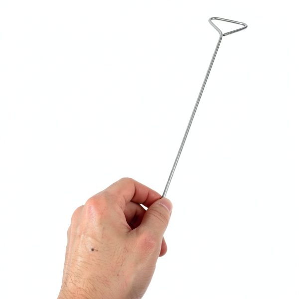 Stainless Steel Triangular Lab Cell Spreaders YOSADIER 2pcs Petri Tool-2