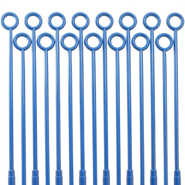 MEETOOT 100pcs 10ul Sampling Rod Disposable Inoculating Loop Aseptic-0
