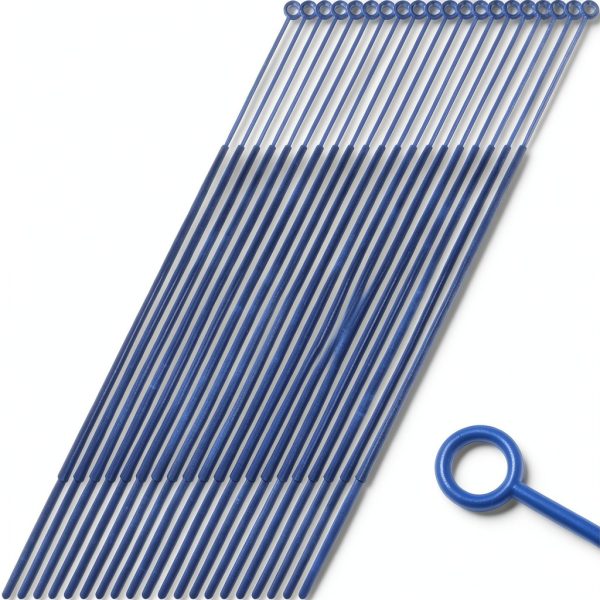 MEETOOT 100pcs 10ul Sampling Rod Disposable Inoculating Loop Aseptic-4