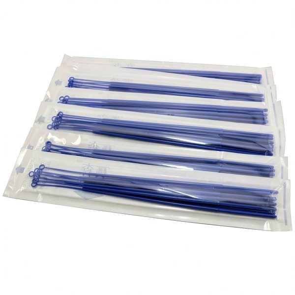 MEETOOT 100pcs 10ul Sampling Rod Disposable Inoculating Loop Aseptic-1